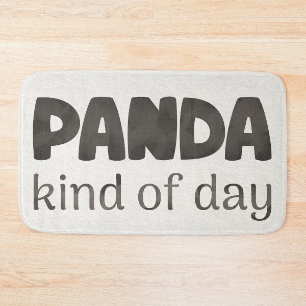 Item preview, It's a Panda Kind of Day designed and sold by amile-berg.
