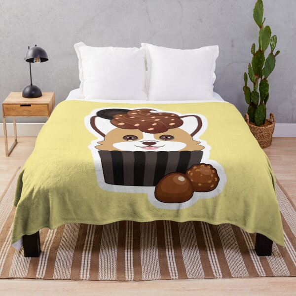 Item preview, Corgi Cupcake - Chocolate designed and sold by MaplewoodMerch.