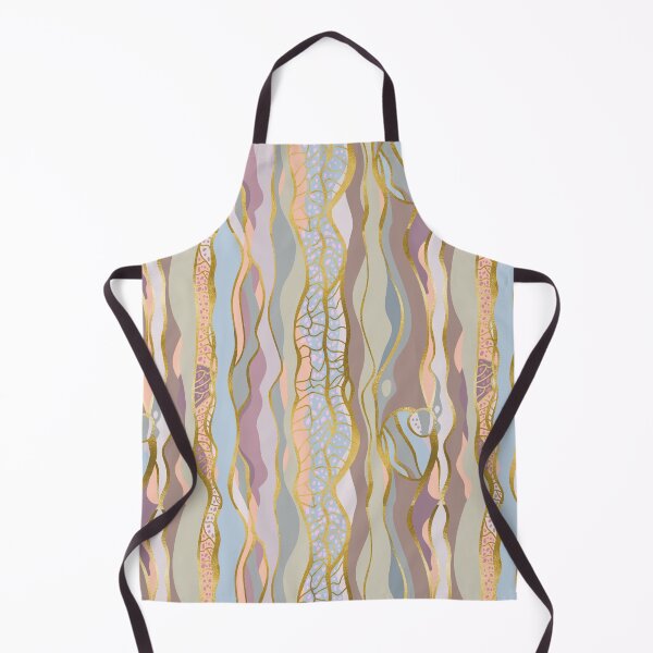 Item preview, Abstract Golden River - Gold and Pastel Colours designed and sold by Sketchbook Designs.