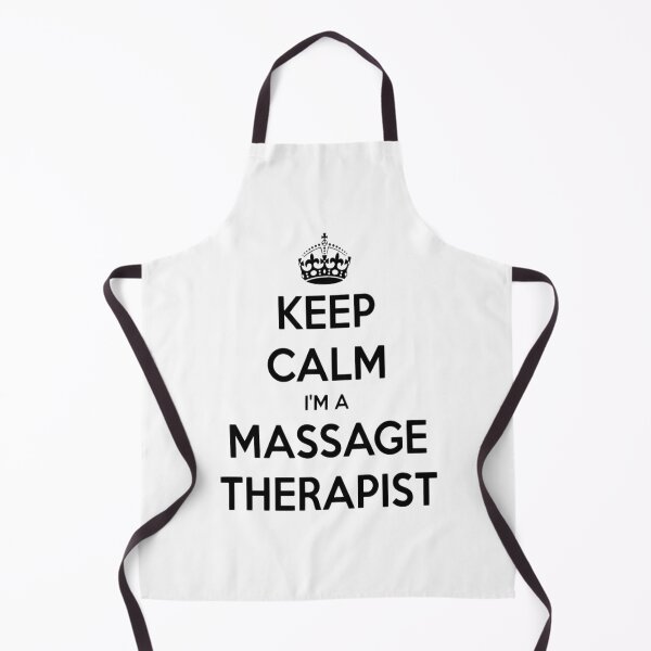 Artikelvorschau, Behalten Sie Ruhe, ich bin ein Massagetherapeut, schwarzer Text entworfen und verkauft von taiche.