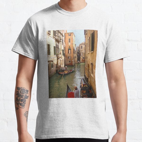 Venice, Italy. Beautiful views of gondolas and winding canals. Classic T-Shirt