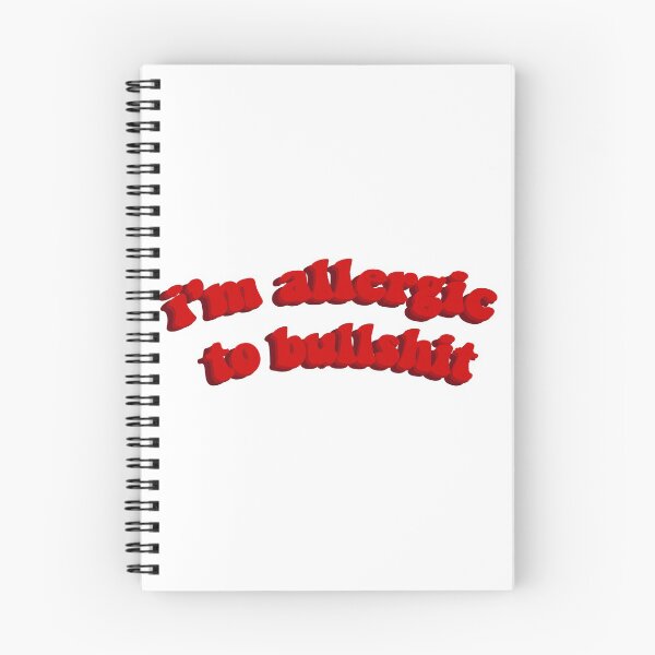 Item preview, i'm allergic to bullshit designed and sold by Kundary Arts.