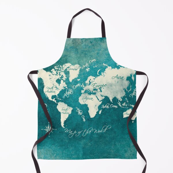 Item preview, world map 2020 sea color #map #travel designed and sold by JBJart.