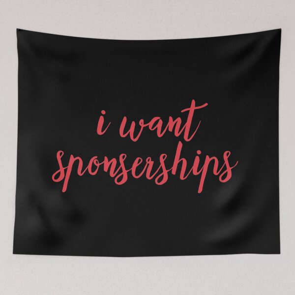 Item preview, I want sponsership designed and sold by bumperapparels.