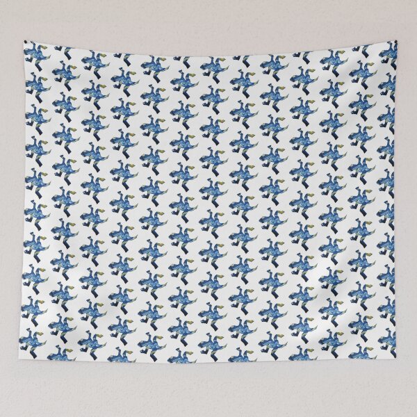 Item preview, Escher Lizard Starry Night designed and sold by ChrisSymesArt.