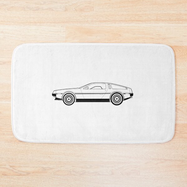 Item preview, DeLorean DMC-12 Outline drawing designed and sold by RJWautographics.