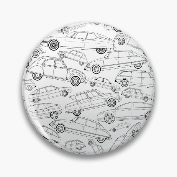 Item preview, Jumbled up Classic Ci troen Cars designed and sold by RJWautographics.