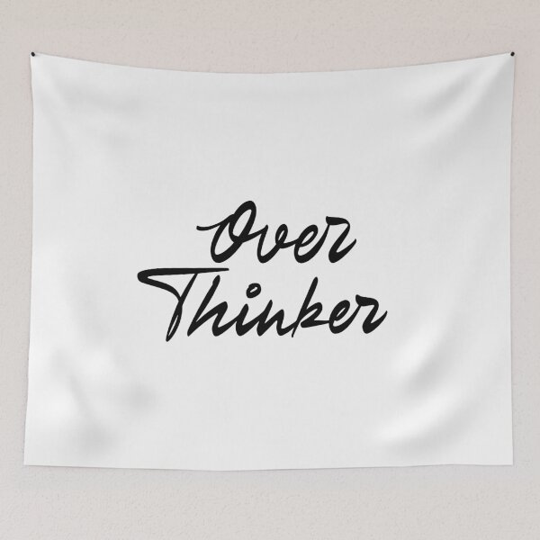 Item preview, Overthinker designed and sold by Zagach Letters.