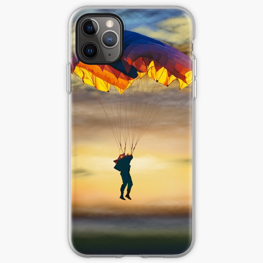 "parachute" iPhone Case & Cover by sibosssr Redbubble