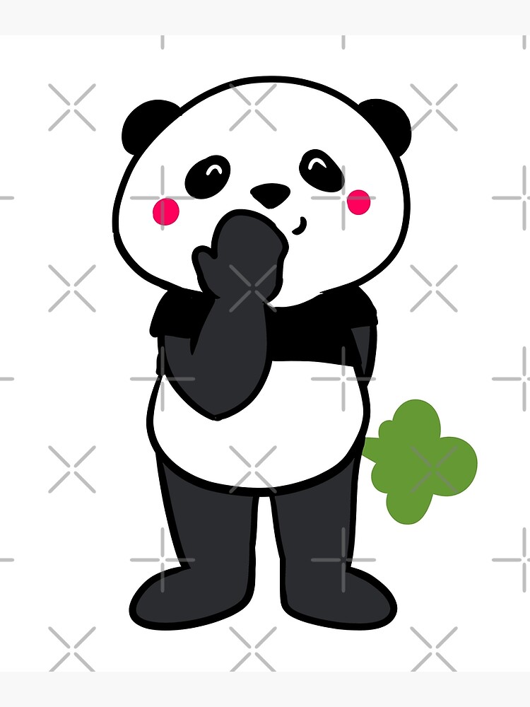 "Farting Panda" Poster for Sale by BandOfThePand Redbubble