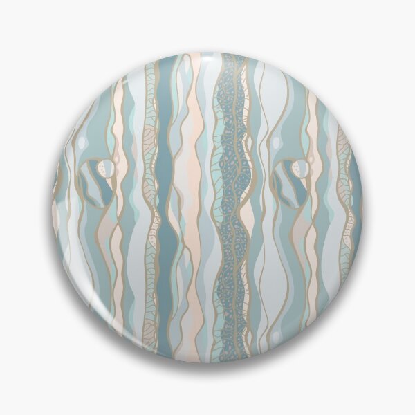 Item preview, Abstract River - Green and Apricot Colour Palette designed and sold by Sketchbook Designs.