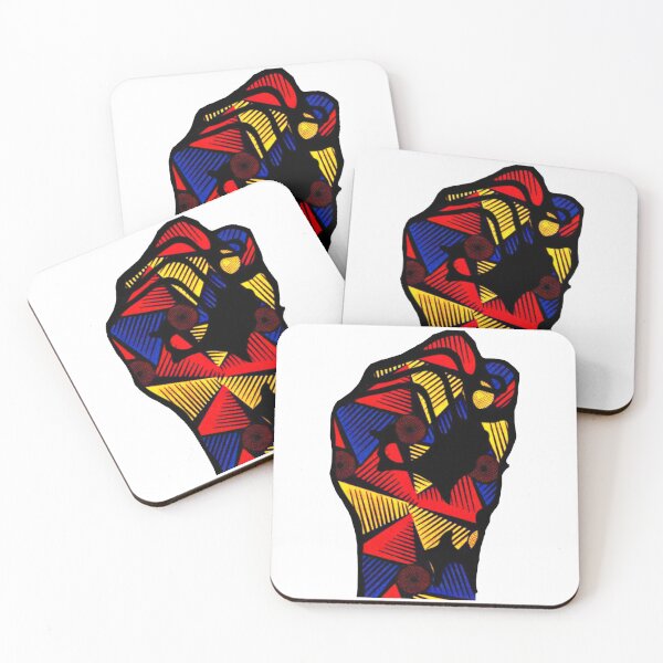 Item preview, African pride fist Africa flag color designed and sold by sibrina1.
