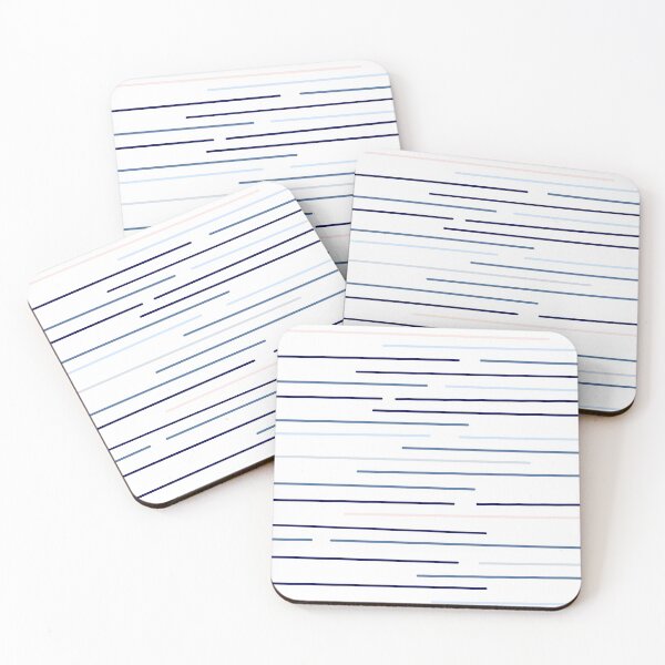 Item preview, stripes blue  designed and sold by BeccsByrd.