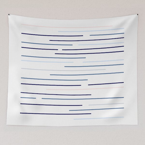 Item preview, stripes blue  designed and sold by BeccsByrd.