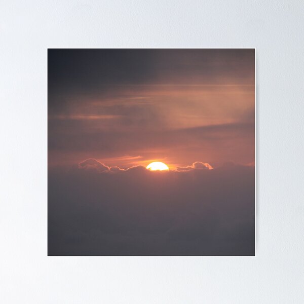 Item preview, Cloudy Orange Sunrise designed and sold by FreyWolfenshire.