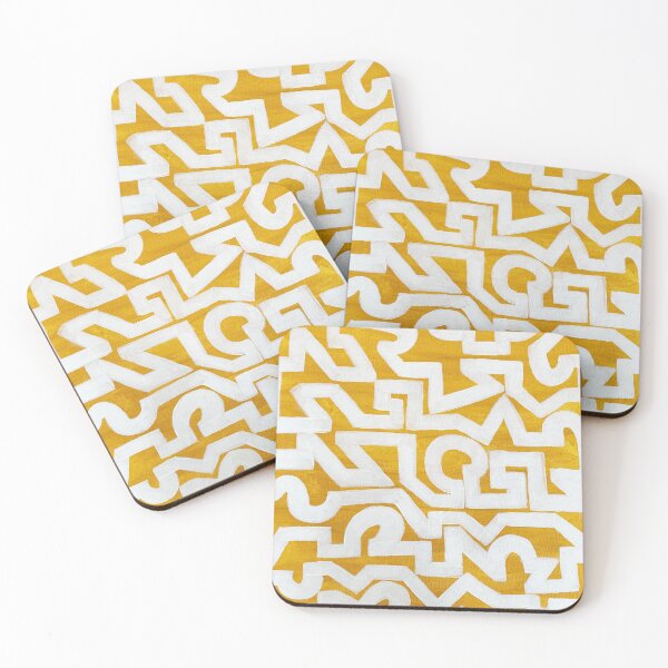 Item preview, Yellow line mask designed and sold by maiawright-art.