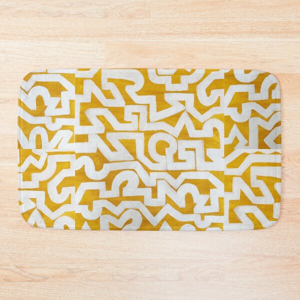 Item preview, Yellow line mask designed and sold by maiawright-art.