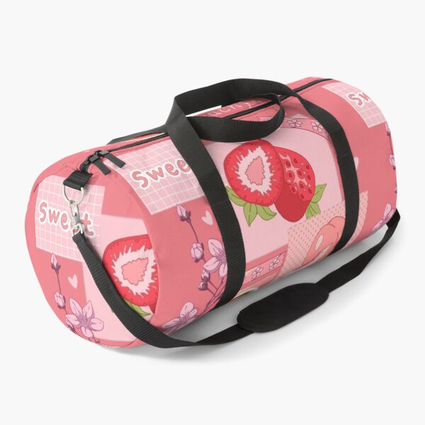 Item preview, The peachy pink design with  various berries, fruits, and other cute stickers designed and sold by AnGoArt.
