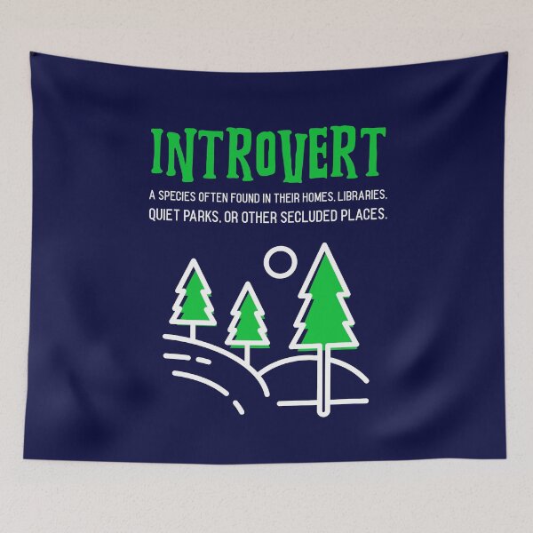 Item preview, Introvert Species, Funny antisocial designed and sold by ilovetshirts87.