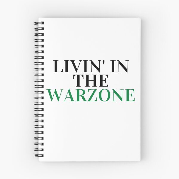 Item preview, Livin' in the warzone designed and sold by ExploreStore.