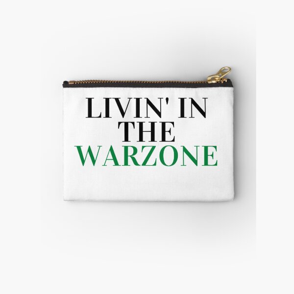 Item preview, Livin' in the warzone designed and sold by ExploreStore.