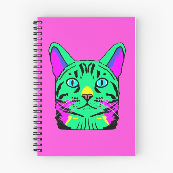 Item preview, Neon Kitty Cat designed and sold by janeynic.