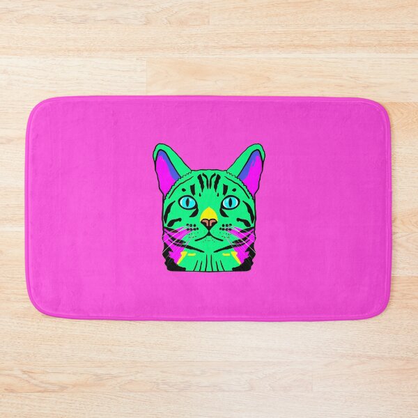 Item preview, Neon Kitty Cat designed and sold by janeynic.