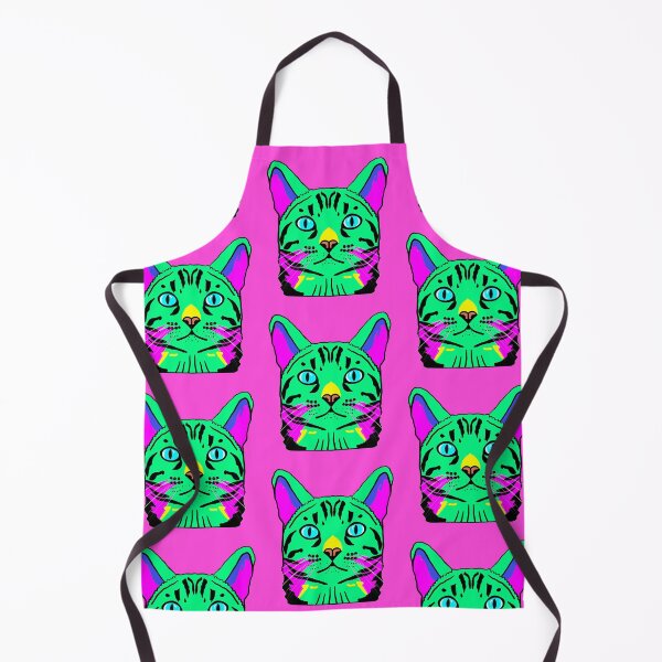 Item preview, Neon Kitty Cat designed and sold by janeynic.