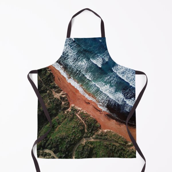 Item preview, Riviera Beach in Golden Bay Malta | Ocean Waves designed and sold by The-Drone-Man.
