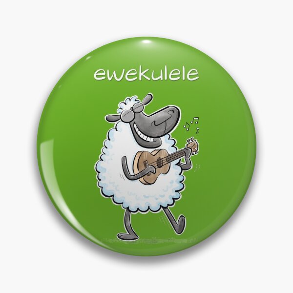 Item preview, Ewekulele - a sheep and a ukulele designed and sold by timtoons.