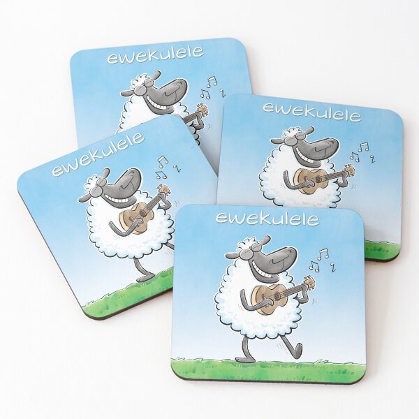 Item preview, Ewekulele - a sheep and a ukulele designed and sold by timtoons.