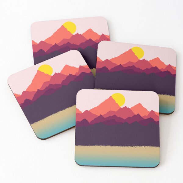 Item preview, Mountain Beach Sunset designed and sold by Incandenza.