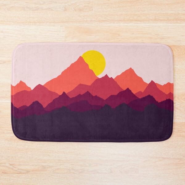 Item preview, Mountain Beach Sunset designed and sold by Incandenza.