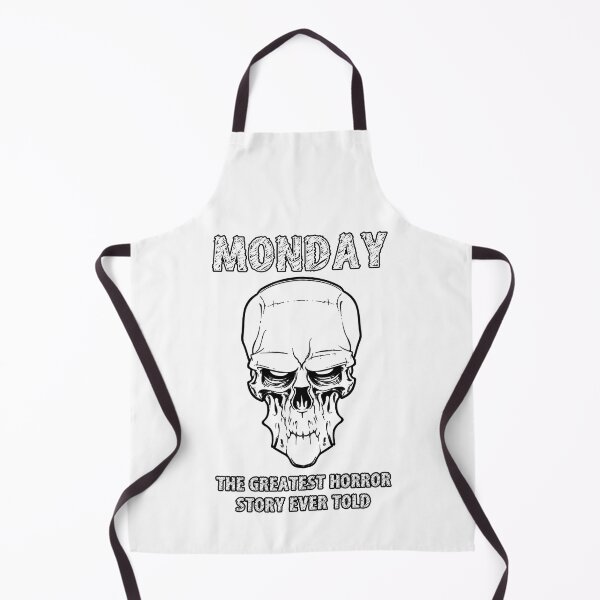 Item preview, MONDAY Skull - The Greatest Horror Story Ever Told White Edition designed and sold by Naumovski.