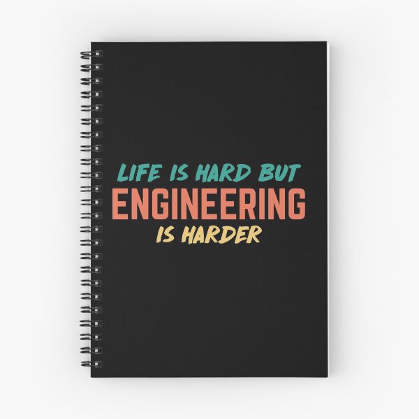 Item preview, Life is hard but engineering is harder. retro designed and sold by bumperapparels.