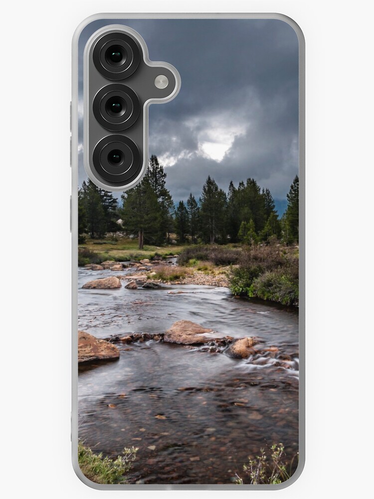 Thumbnail 1 of 4, Samsung Galaxy Phone Case, Rainy Day in Yosemite designed and sold by CatConnor.