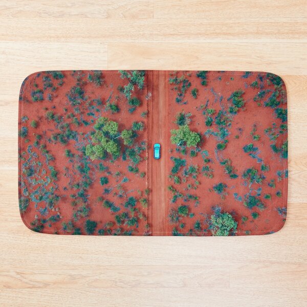 Item preview, Red Dirt Road | Aerial Print designed and sold by The-Drone-Man.
