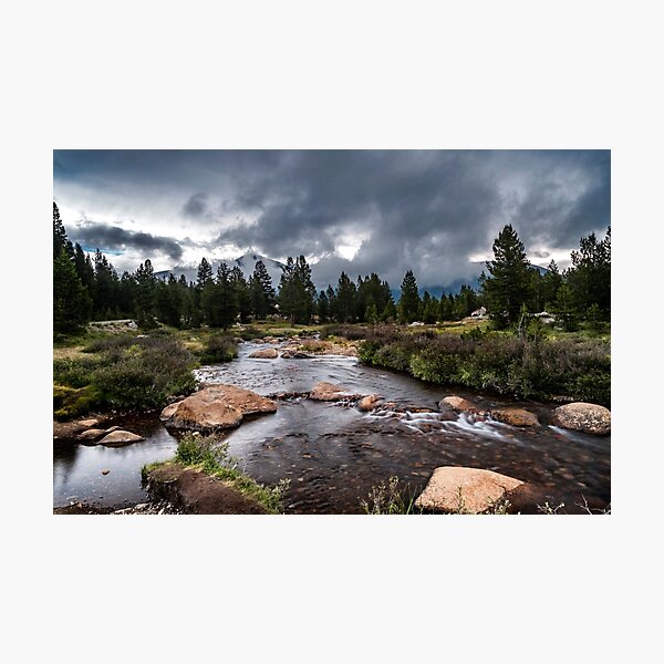 Rainy Day in Yosemite Photographic Print