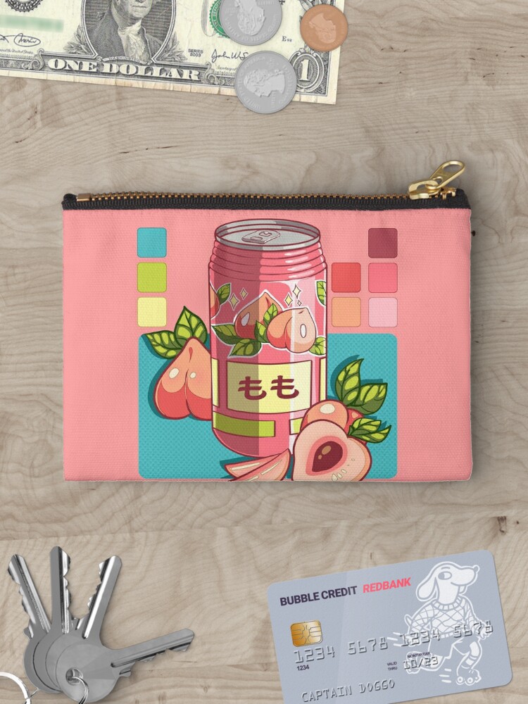 Mony Phone Pouch with Strap in Fizzy Pink