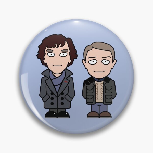 Item preview, Sherlock and John mini people designed and sold by redscharlach.