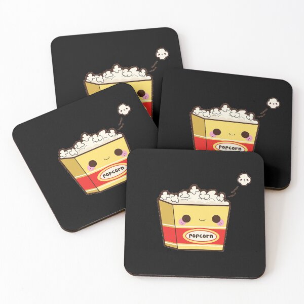 Aperçu de l'œuvre Cute pop corn créée et vendue par Omeris.