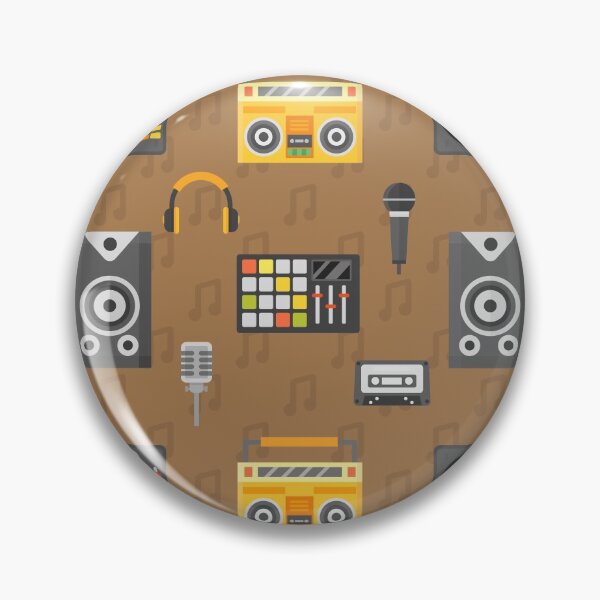 Item preview, Discjockey Pattern | DJ Music Vinyl Turntables designed and sold by anziehend.