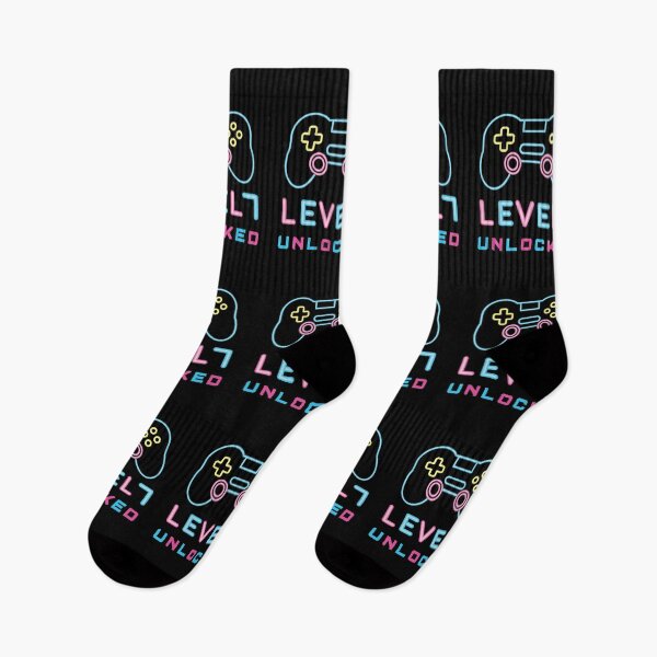 Item preview, Level 7 Unlocked - Funny Video Gamer 7th Birthday Gift designed and sold by Smart Side.