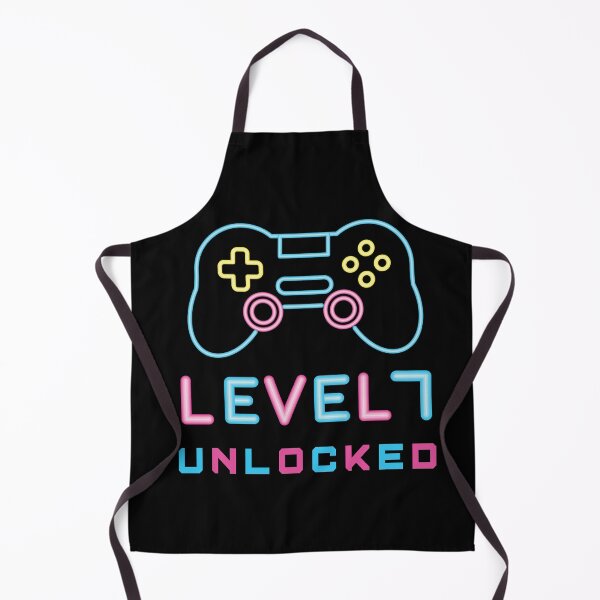 Item preview, Level 7 Unlocked - Funny Video Gamer 7th Birthday Gift designed and sold by Smart Side.
