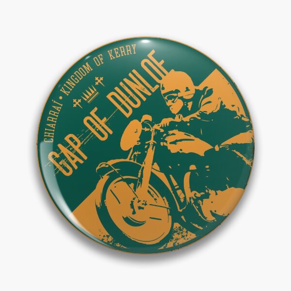 Item preview, Gap of Dunloe - Ireland, Motorcycle T-Shirt + Sticker designed and sold by ROADTROOPER.