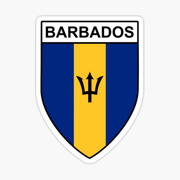 Item preview, Barbados Flag Gifts, Stickers & Products (GF) designed and sold by mpodger.