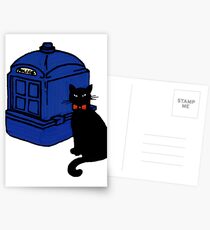 Kitty Who and the T.A.R.D.I.S Postcards
