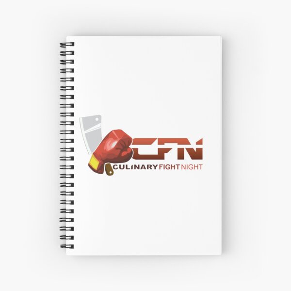 Culinary Fight Night Spiral Notebook