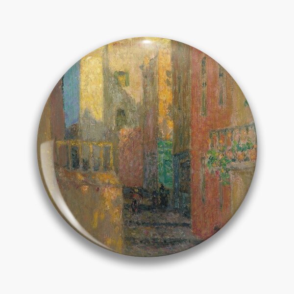 Item preview, Henri Le Sidaner - Church Street, Villefranche-Sur-Mer designed and sold by artcenter.
