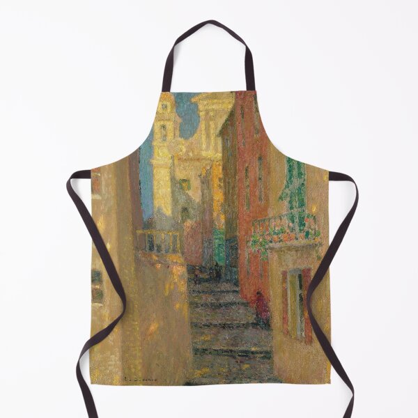 Item preview, Henri Le Sidaner - Church Street, Villefranche-Sur-Mer designed and sold by artcenter.